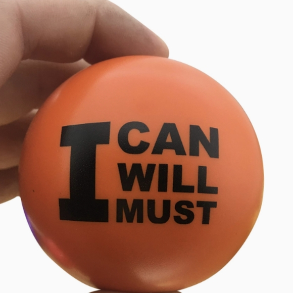 NEW MOTIVATIONAL STRESS BALL - Picture 3 of 3